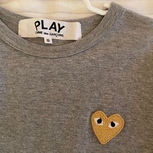 Authentic CDG PLAY short sleeve
